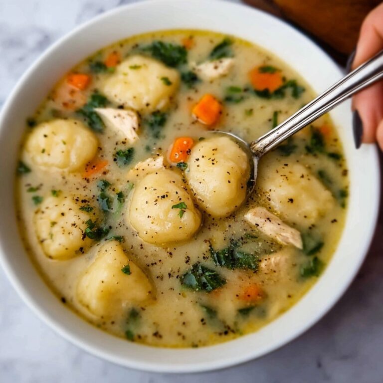Creamy Winter Lemon Chicken Gnocchi Soup Recipe
