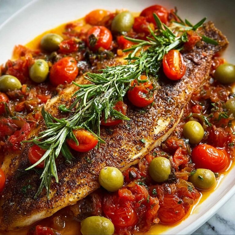 Mediterranean Baked Fish Delight Recipe