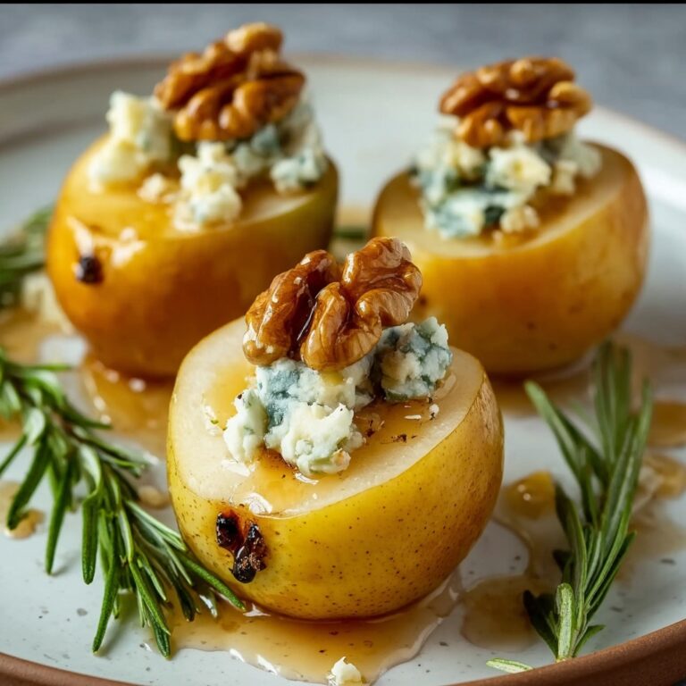 Blue Cheese Stuffed Pears Recipe