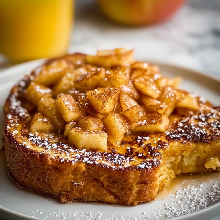 Apple French Toast with Warm Spiced Apple Topping Recipe