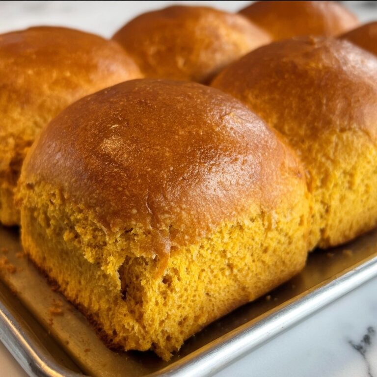 Pumpkin Dinner Rolls Recipe
