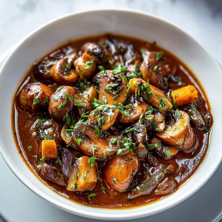 Cozy Warm Mushroom Stew Recipe