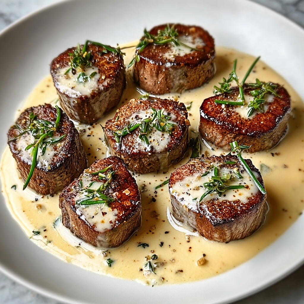 Garlic Butter Steak Bites: The Ultimate Juicy Flavorful Bites Recipe - Recipe Image