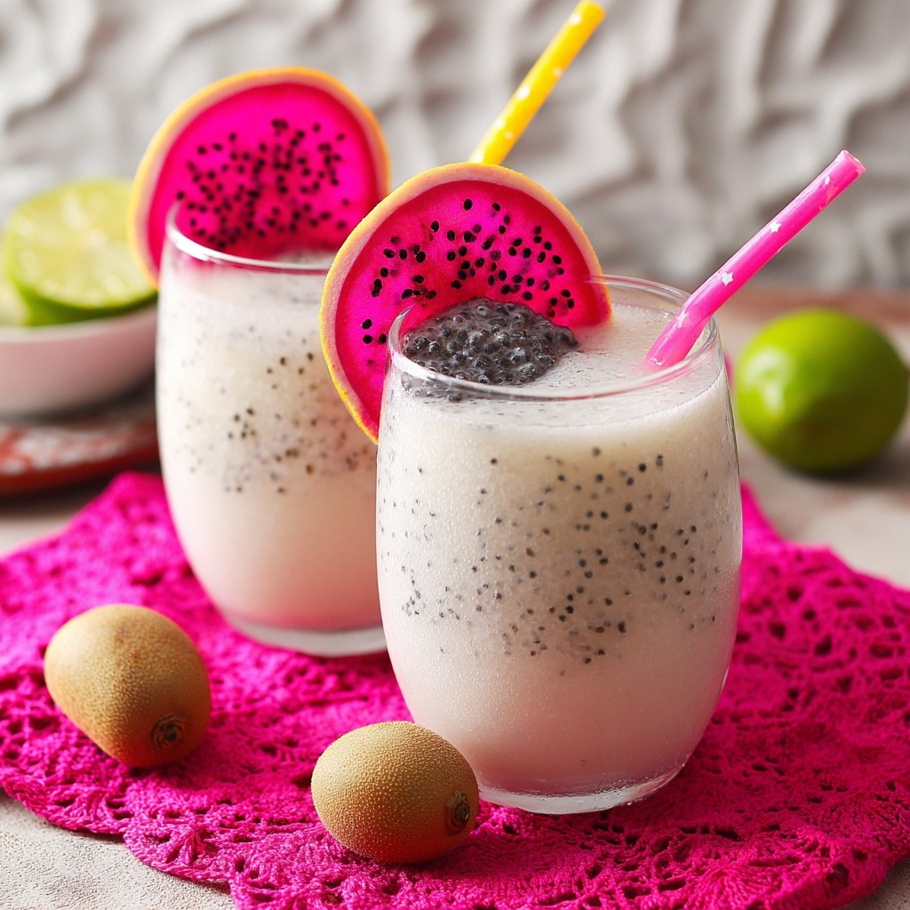 Dragonfruit Agua Fresca Recipe - Recipe Image