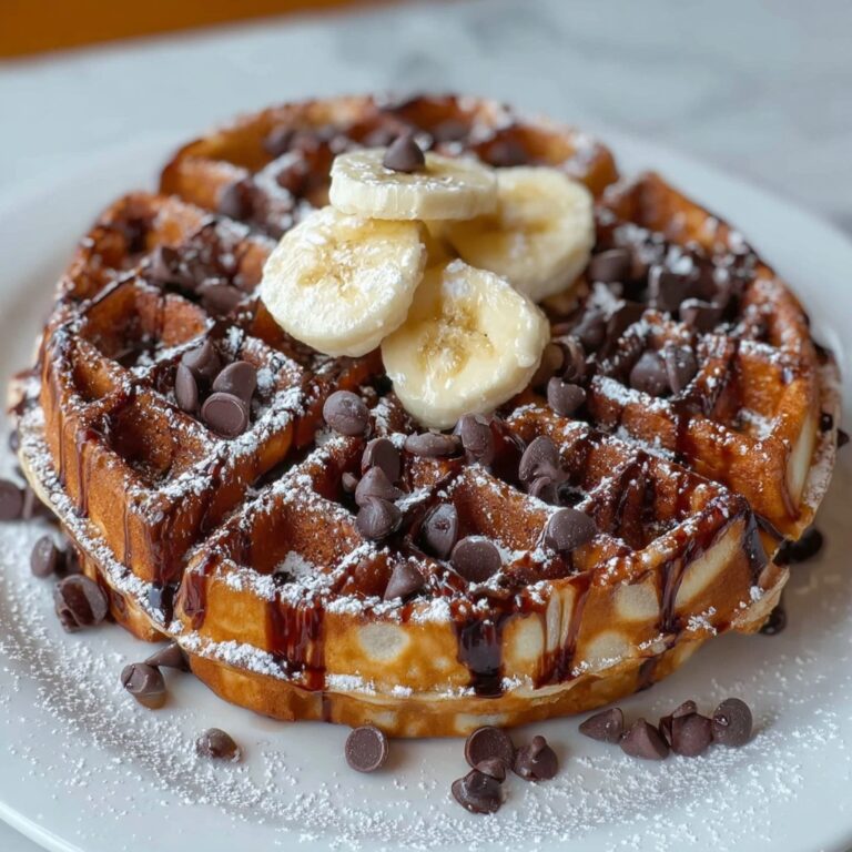 Chocolate Protein Waffles Recipe