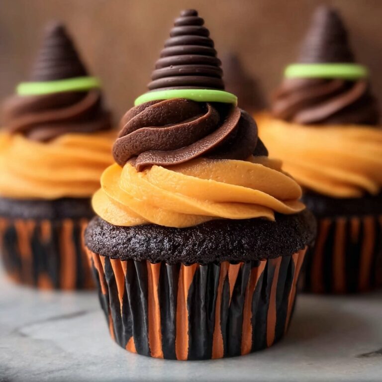 Spooky Witch Hat Cupcakes Delight Recipe