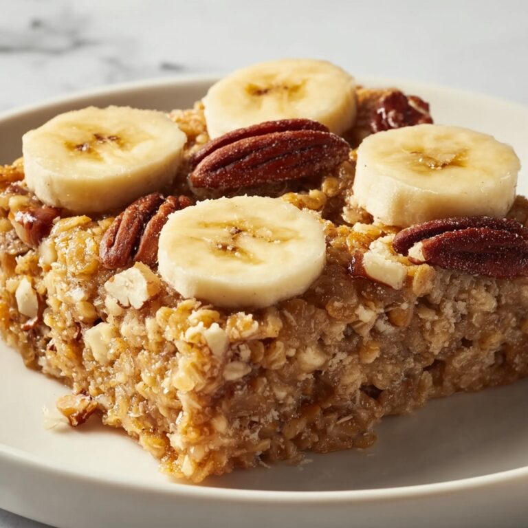 Banana Nut Baked Oatmeal Recipe