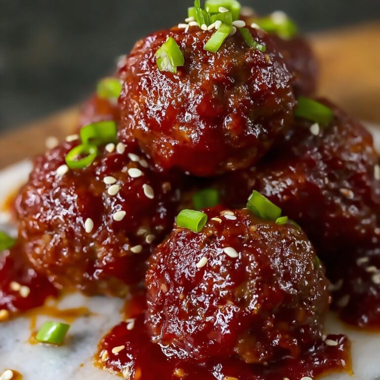 Korean BBQ Meatballs Recipe