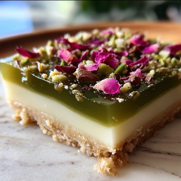 Pistachio Rose Tart with Raspberry Glaze Festive Dessert Recipe