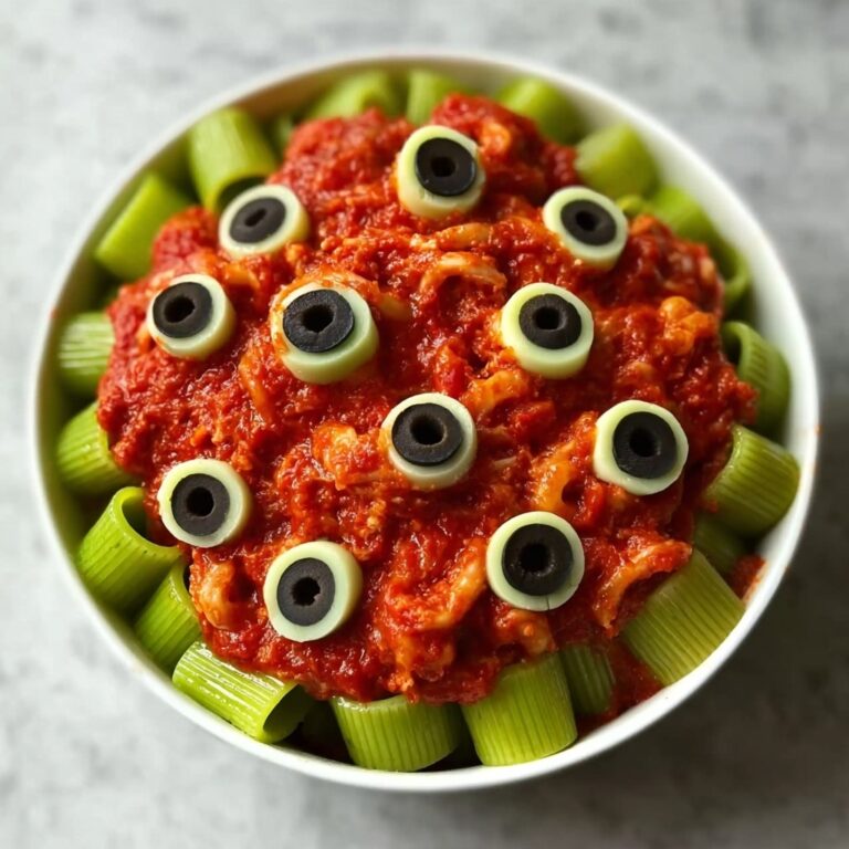 Eyeball Pasta Recipe