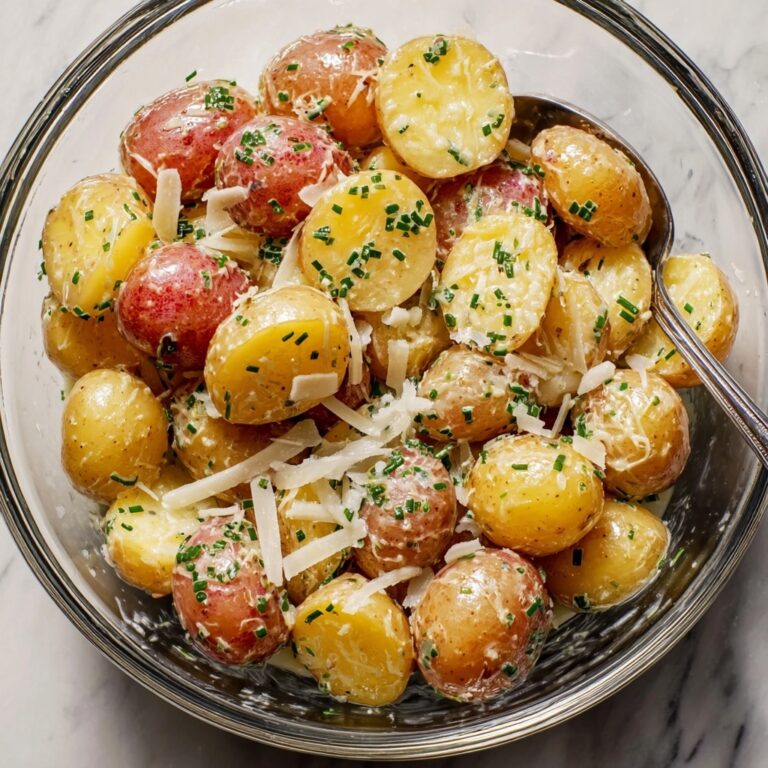 Lemony Chive Potato Salad with Parmesan Recipe