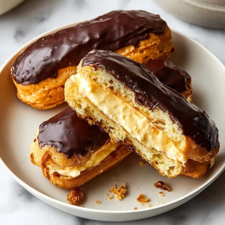 Homemade Eclairs Recipe