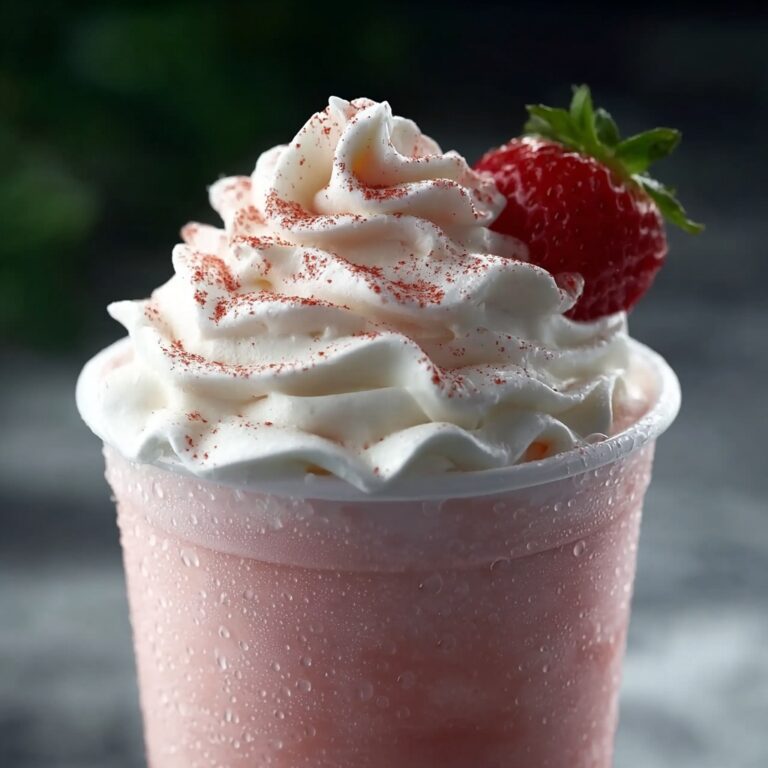 Strawberries & Cream Frappuccino Recipe