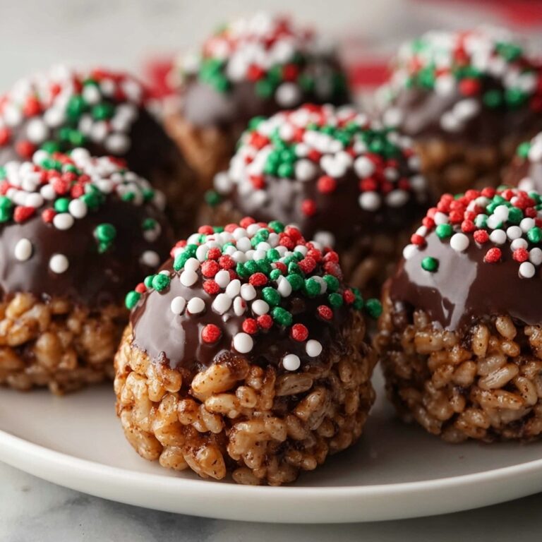 Rice Krispie Christmas Puddings Recipe