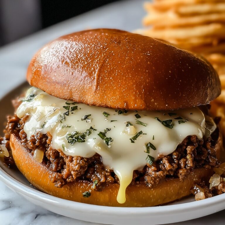 Philly Cheese Steak Sloppy Joes Recipe