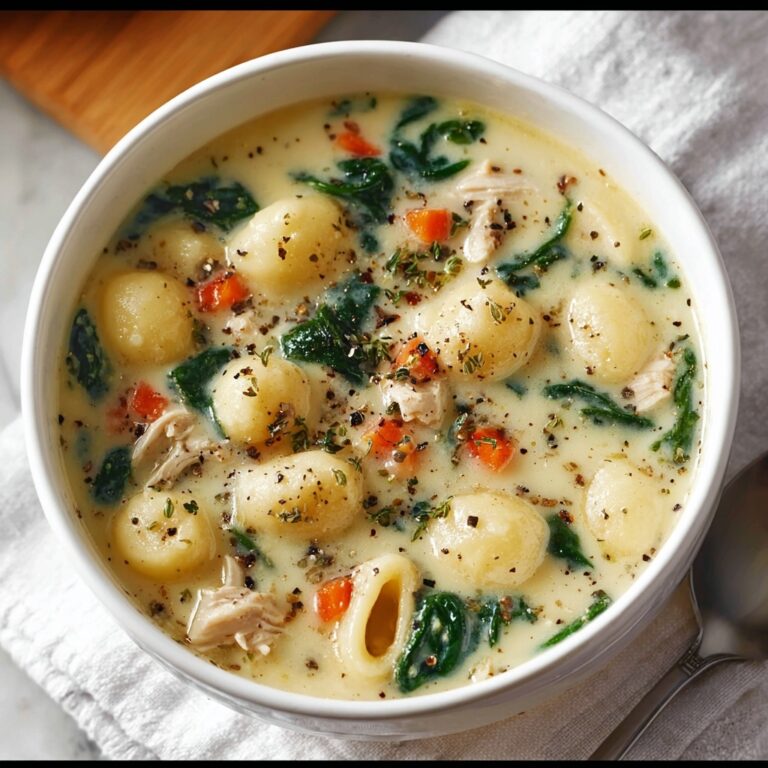 Creamy Chicken Gnocchi Soup Recipe
