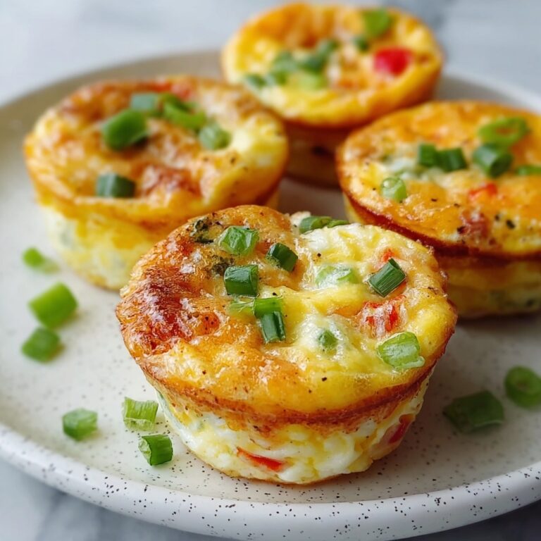 Egg White Muffins with Spinach, Bell Peppers, and Feta Recipe