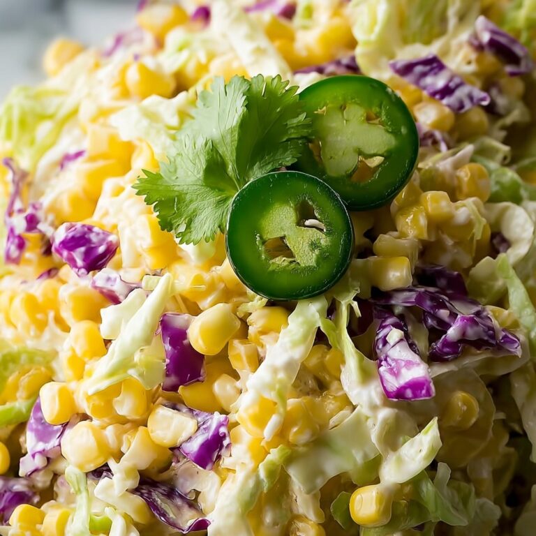 Jalapeño Corn Coleslaw Recipe