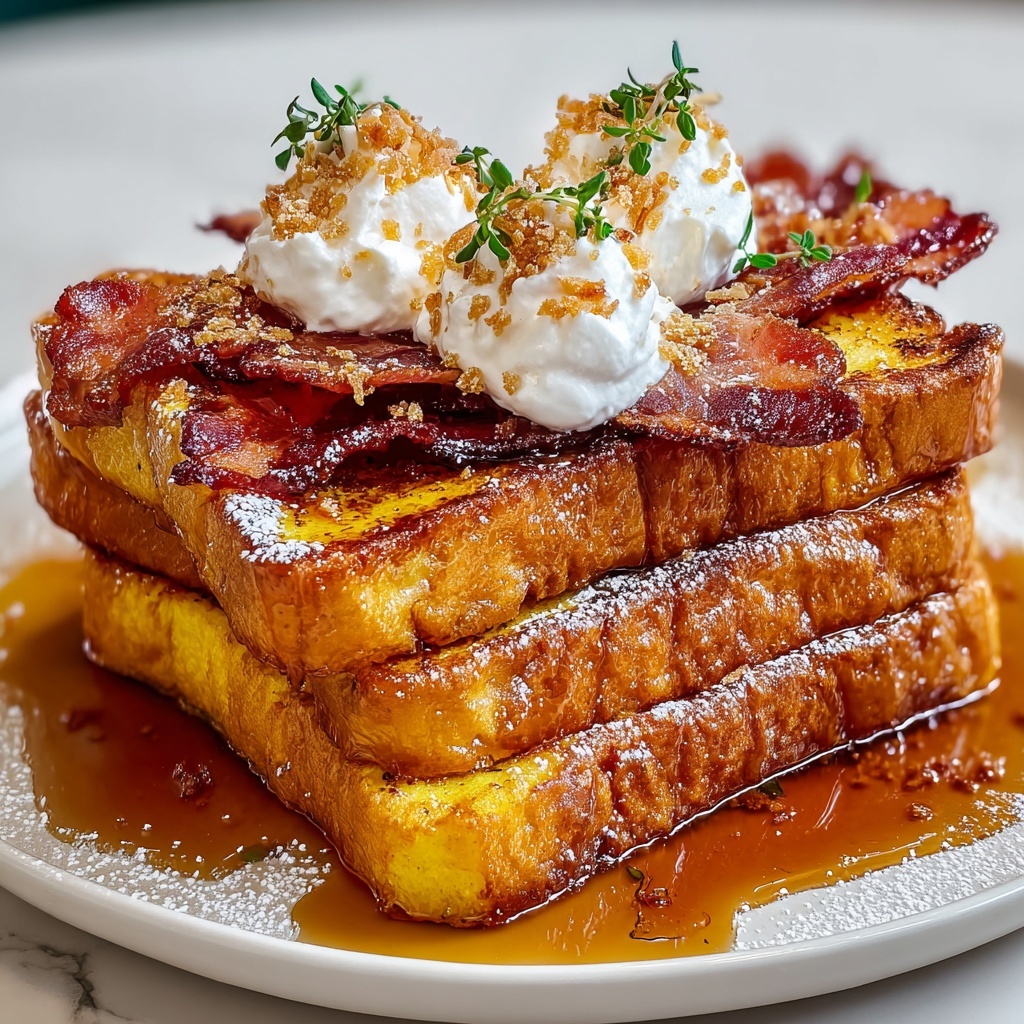 Bourbon Maple Bacon French Toast Recipe - Recipe Image