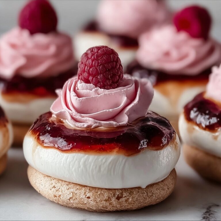 Raspberry Meringue Sandwiches Recipe