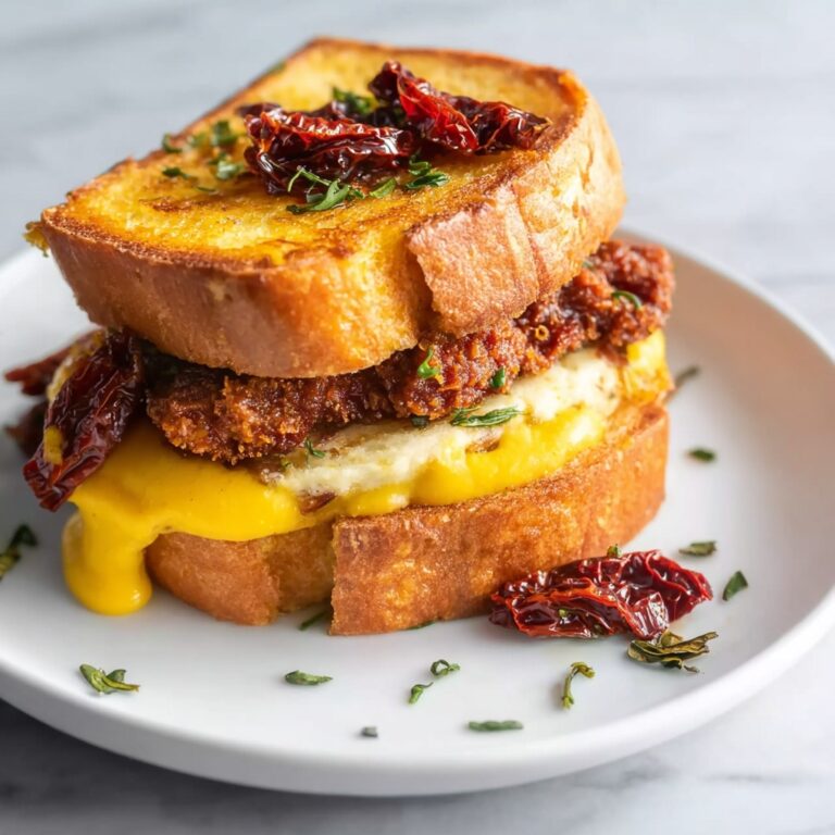 Sun-Dried Tomato and Feta Stuffed French Toast Recipe