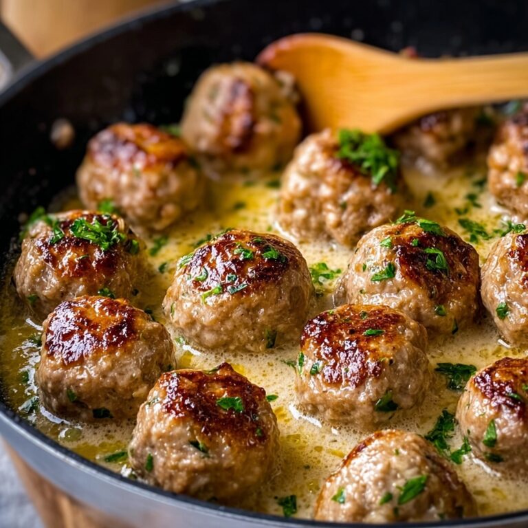 Chicken Piccata Meatballs Recipe