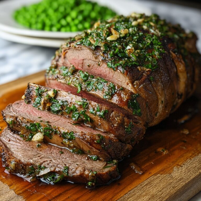 Herb-Stuffed Leg of Lamb Recipe