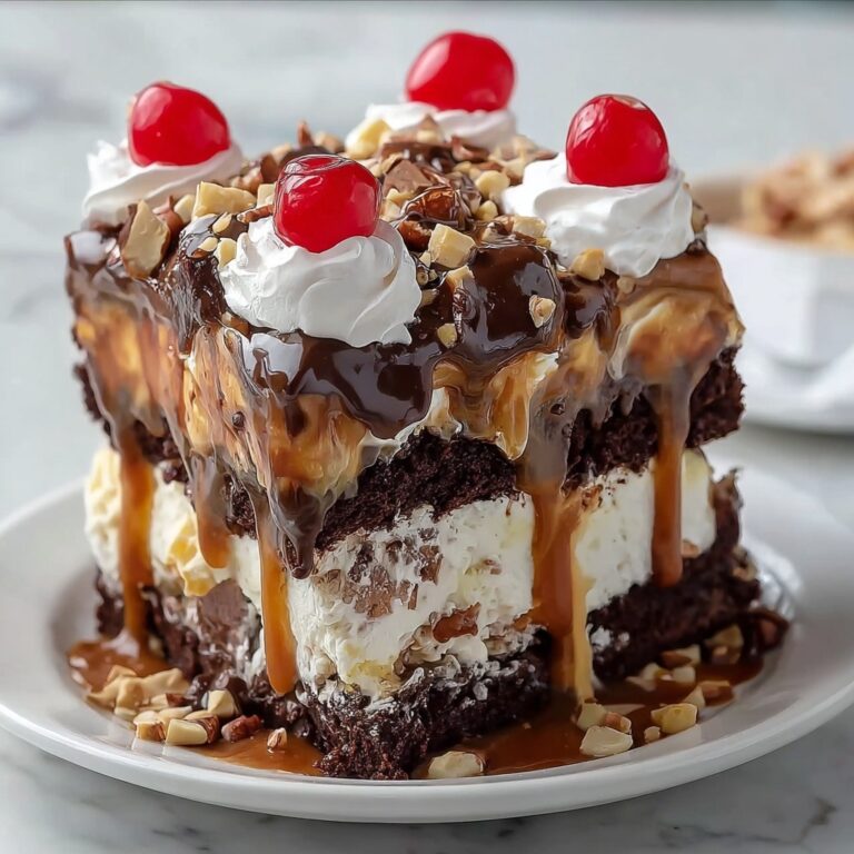 Ultimate English Brownie Sundae Recipe