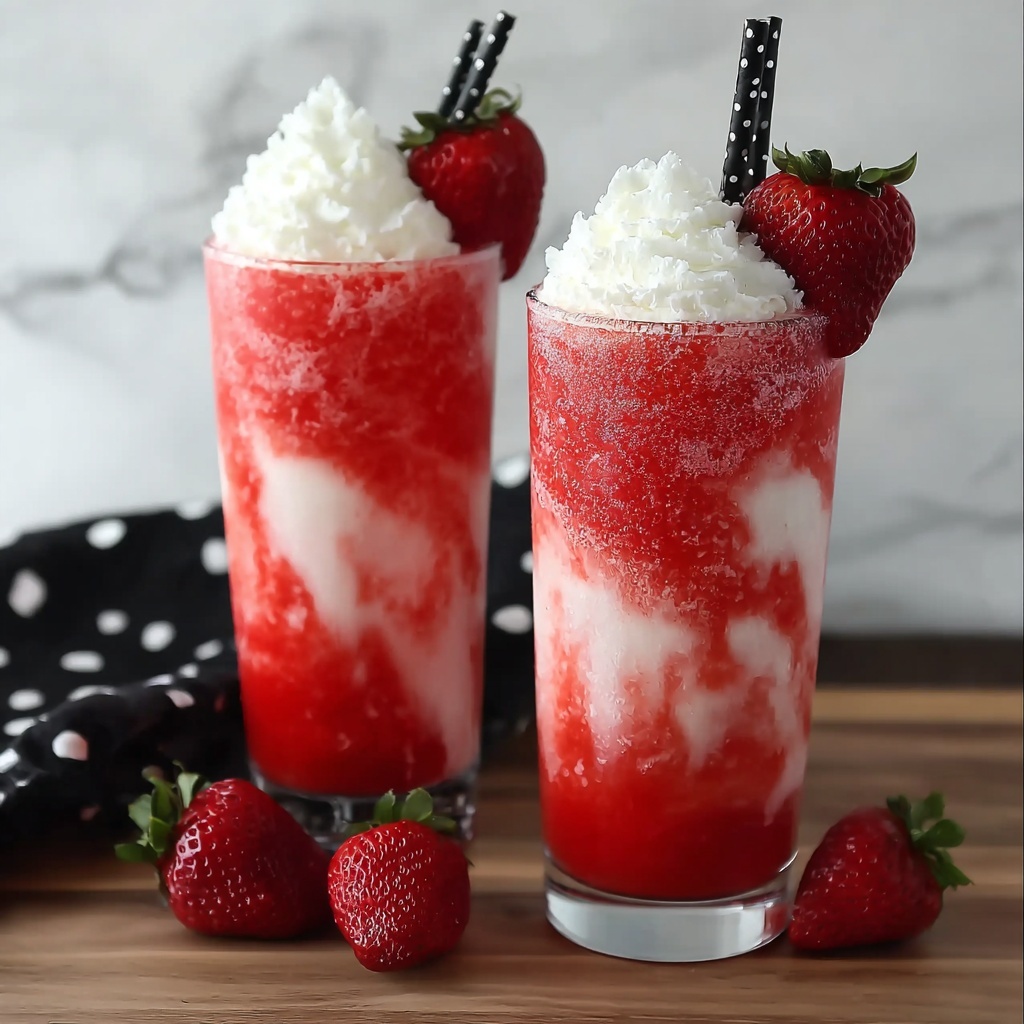 Strawberry Soda with Vanilla Creamer Recipe - Recipe Image