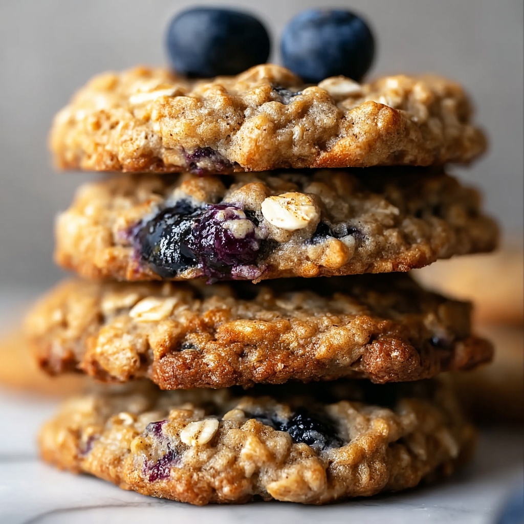 Oatmeal Protein Cookies with Blueberries Recipe - Recipe Image