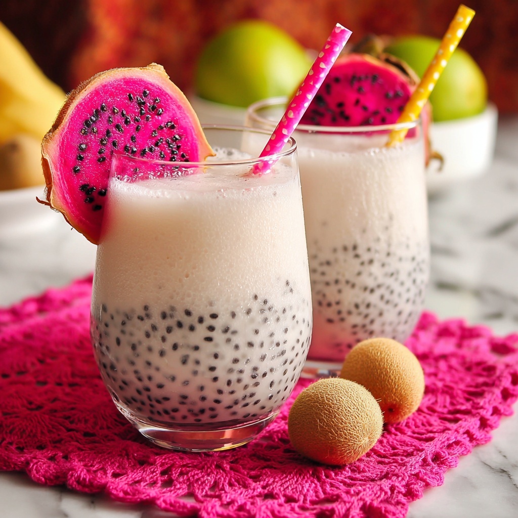 Dragonfruit Agua Fresca Recipe - Recipe Image