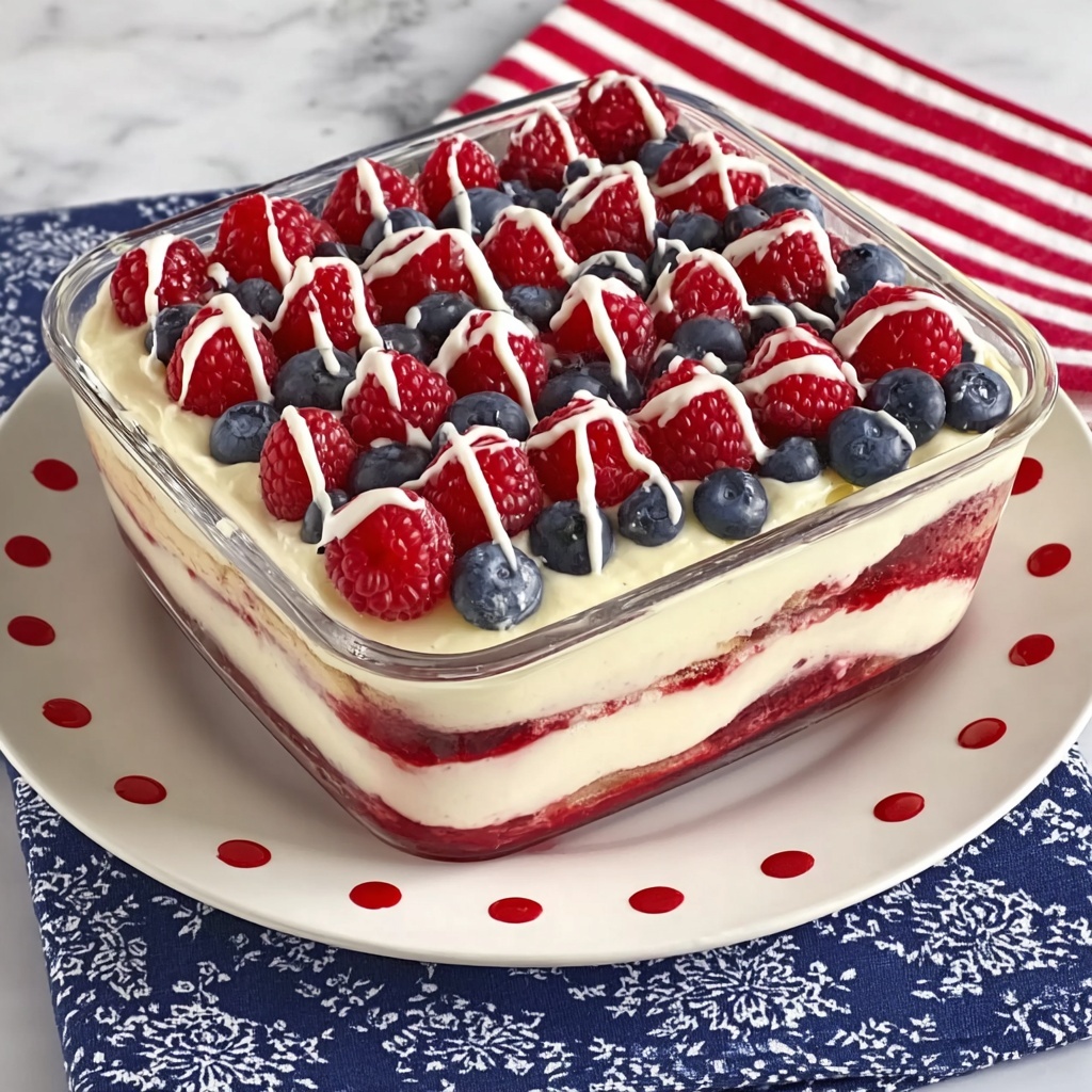 No Bake Summer Berry Icebox Cake Recipe - Recipe Image