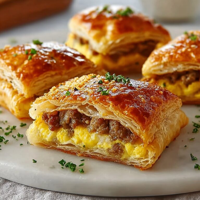 Sausage, Egg & Cheese Crescent Rolls Recipe