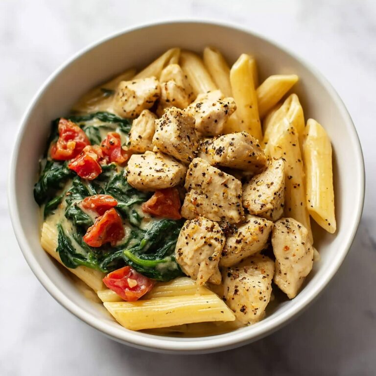 Creamy Chicken and Spinach Pasta Recipe