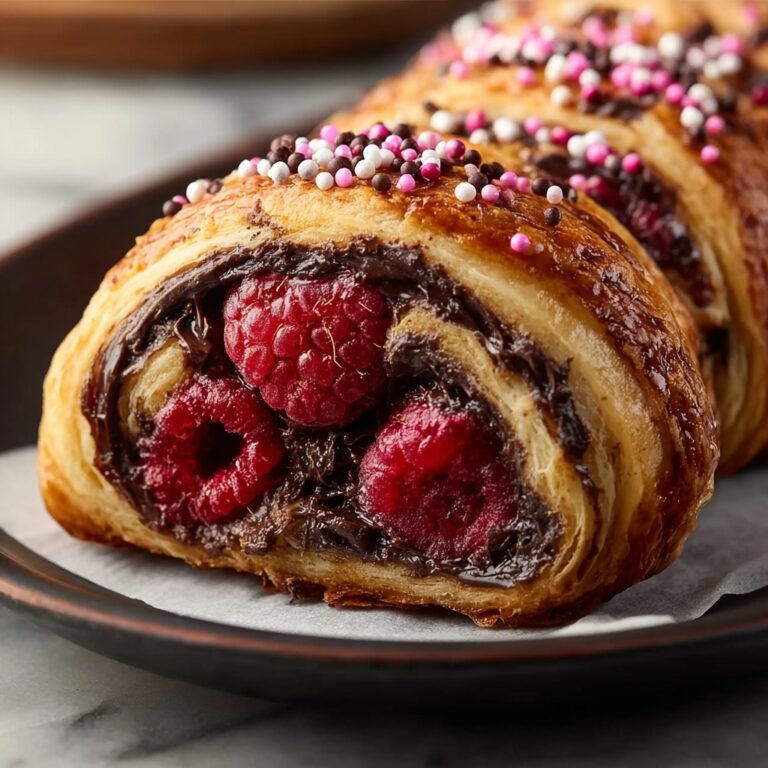Raspberry Chocolate Sprinkle Rugelach Recipe