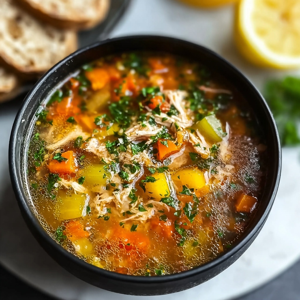 Instant Pot Chicken Vegetable Soup Recipe - Recipe Image
