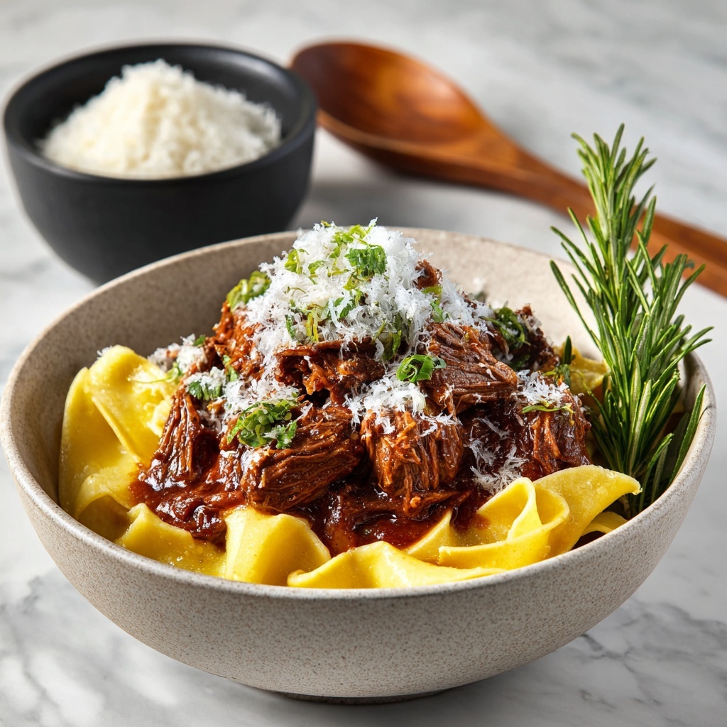 Short Rib Ragu with Pasta and Herbs Recipe - Recipe Image