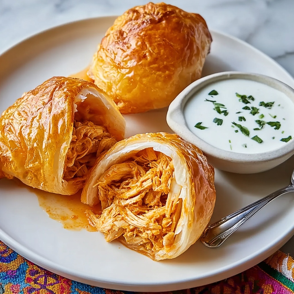 Buffalo Chicken Pastry Bites Recipe - Recipe Image