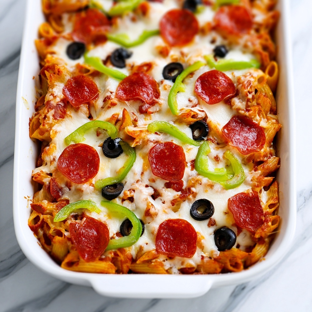Supreme Pizza Casserole Recipe - Recipe Image
