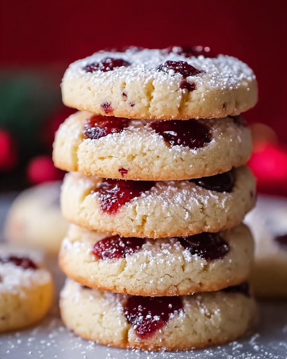 Orange Cranberry Ricotta Cookies Recipe - Recipe Image