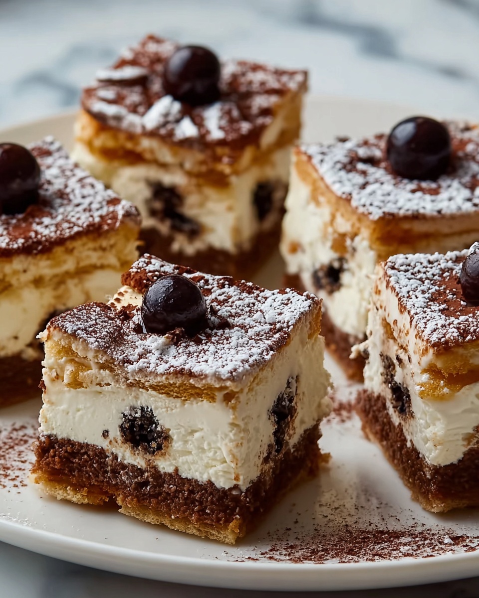 Ricotta Cannoli Squares Recipe - Recipe Image