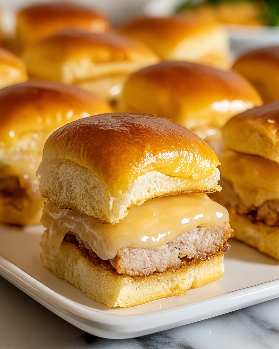 Hawaiian Turkey and Cheese Sliders Recipe - Recipe Image