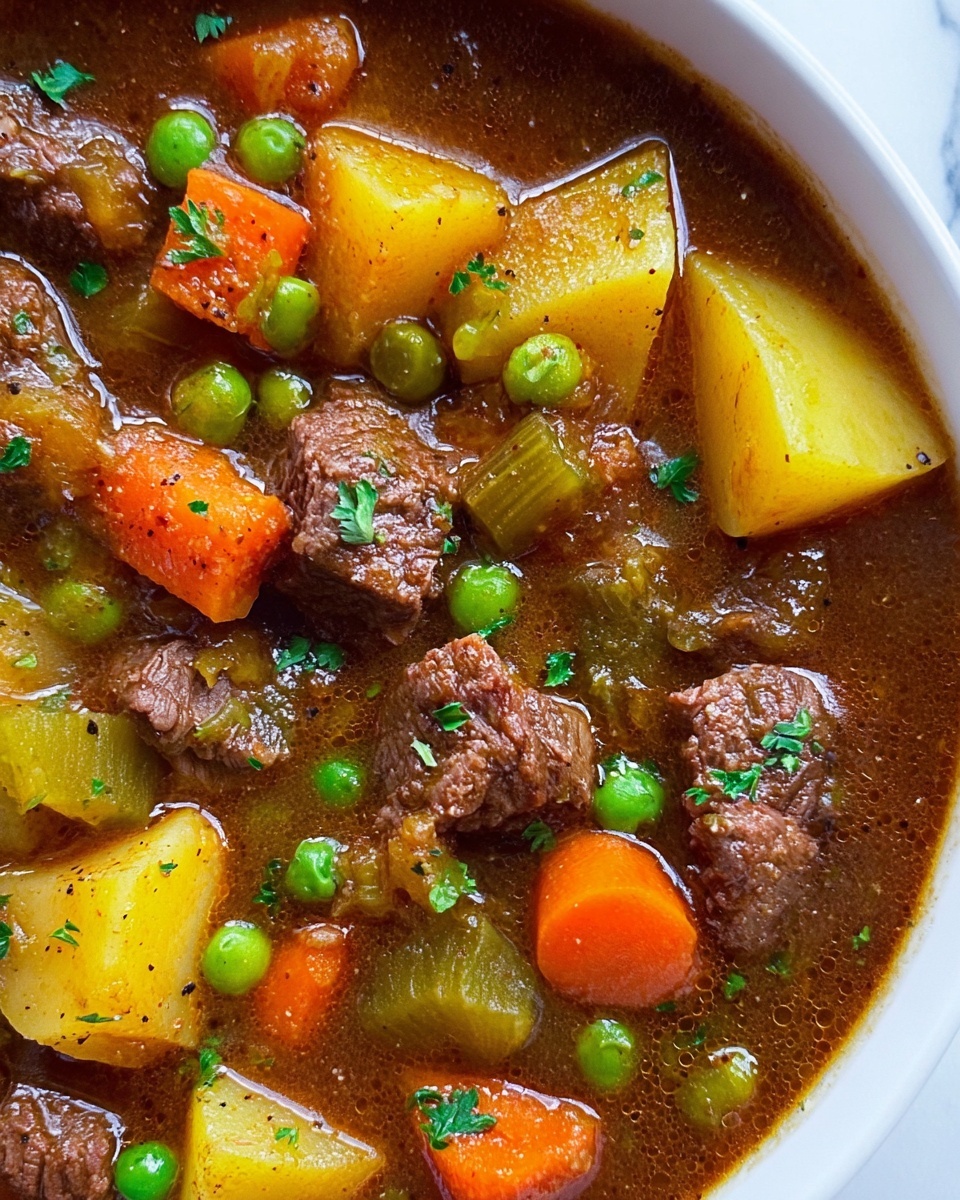 Crockpot Vegetable Beef Soup Recipe - Recipe Image