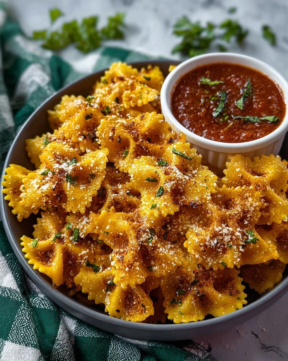 Air Fryer Pasta Chips: The Crispiest, Easiest Recipe - Recipe Image