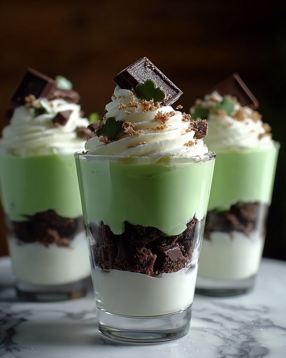 St. Patrick’s Day Parfait Recipe - Recipe Image
