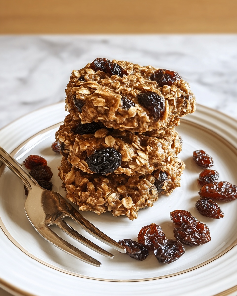 Vegan Oatmeal Raisin Cookies Recipe - Recipe Image