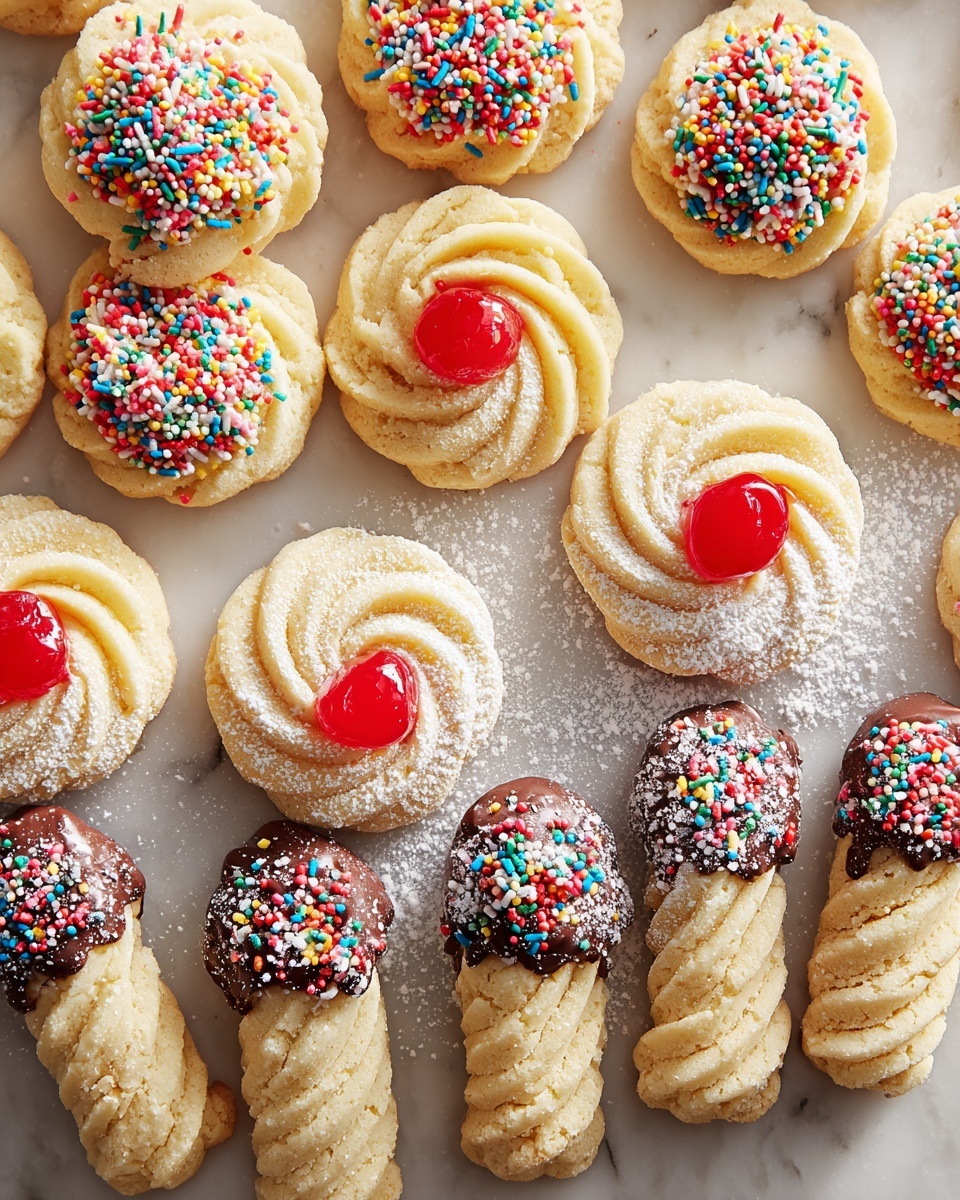 Italian Butter Cookies Recipe - Recipe Image