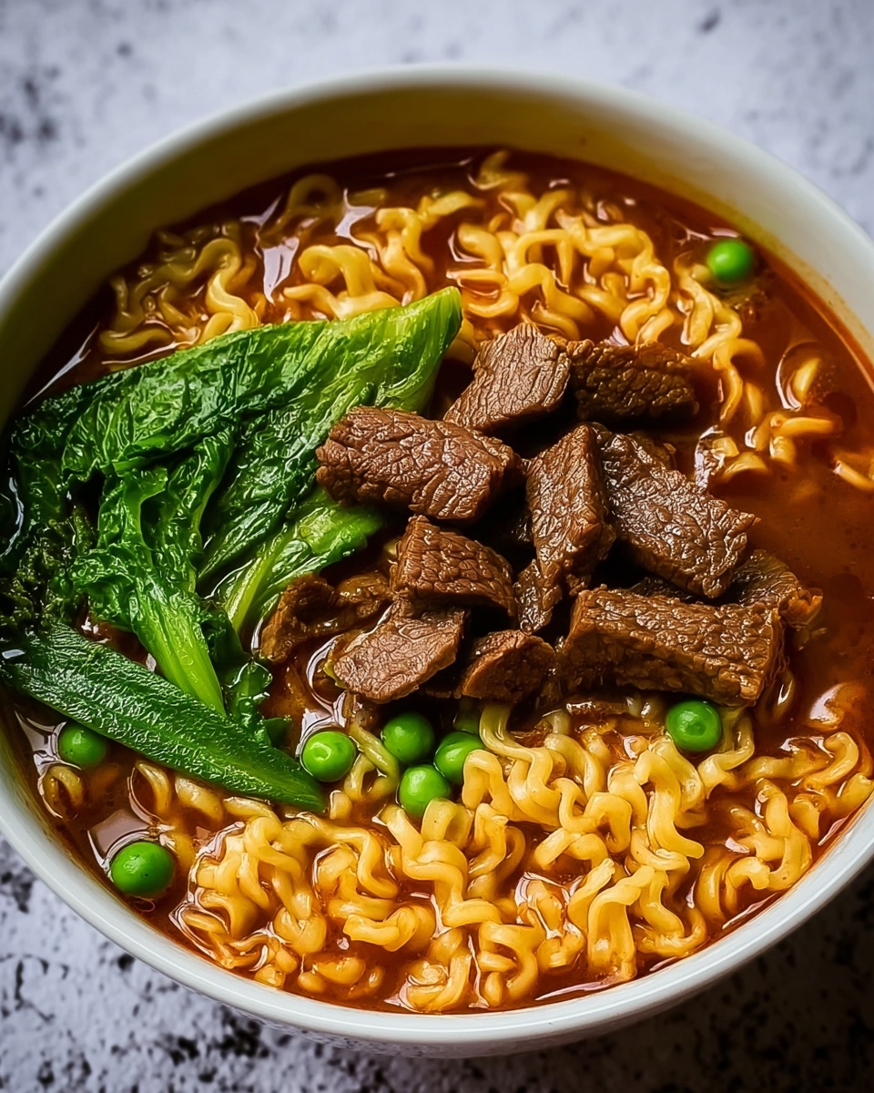 Slow Cooker Curry Ramen with Beef Recipe - Recipe Image