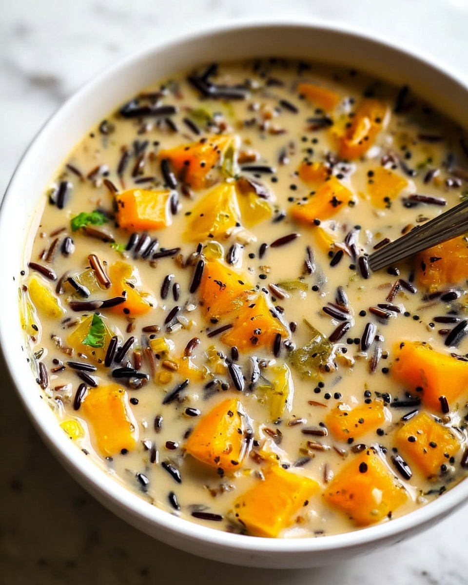 Cozy Autumn Wild Rice Soup Recipe - Recipe Image