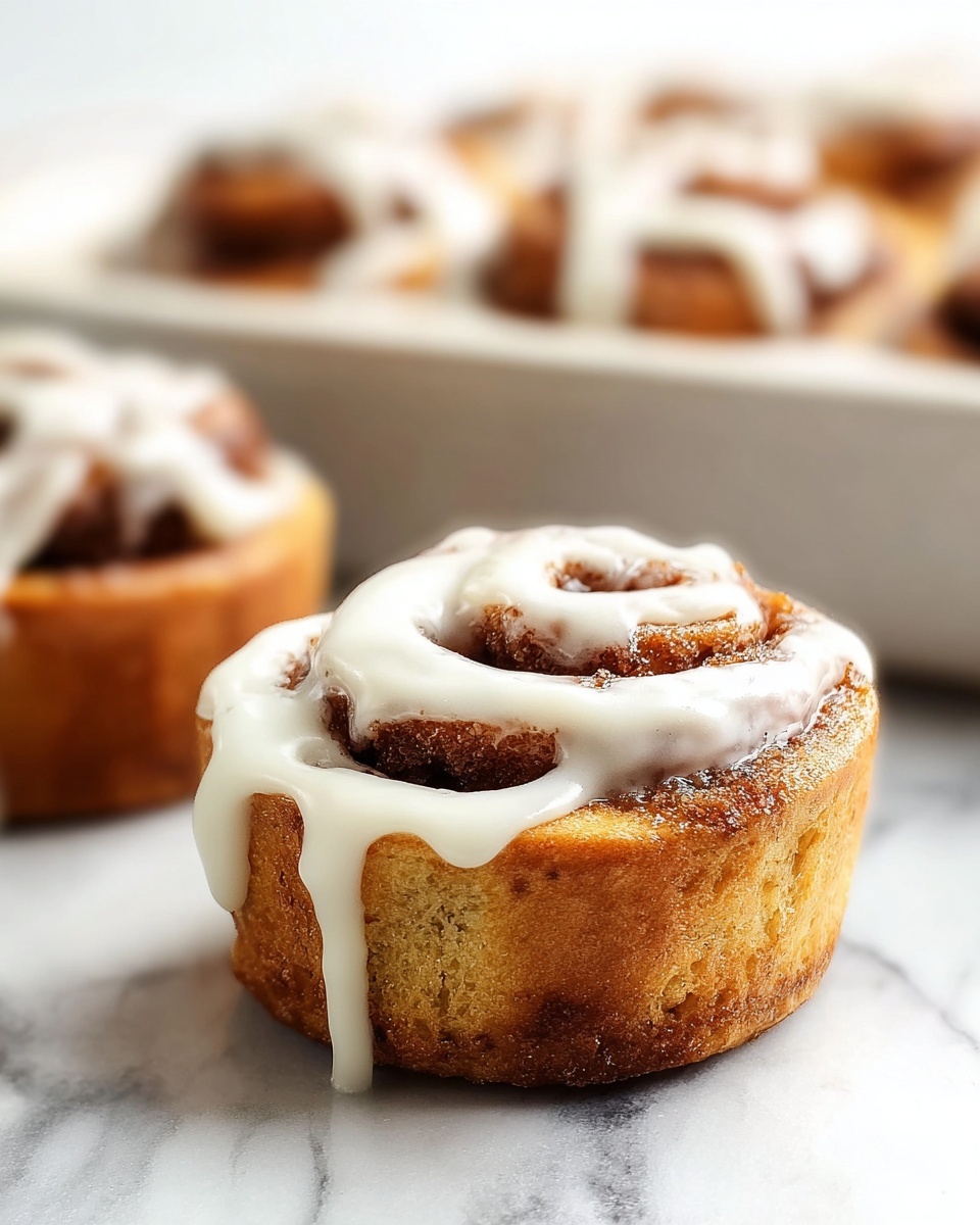 Banana Bread Cinnamon Rolls with Vegan Frosting Recipe - Recipe Image